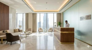 Professional concierge support for medical licensing and relocation in the Gulf, assisting Western-trained doctors with DHA, MOH, and DOH credentialing.