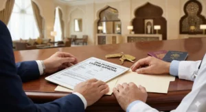 Bespoke concierge assistance for Western-trained physicians managing medical licensing and international relocation to the Gulf region.