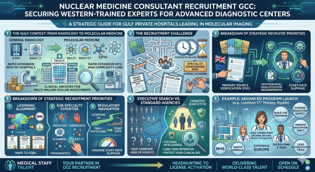 Nuclear Medicine Consultant Recruitment GCC Securing Western Trained Experts for Advanced Diagnostic Centers