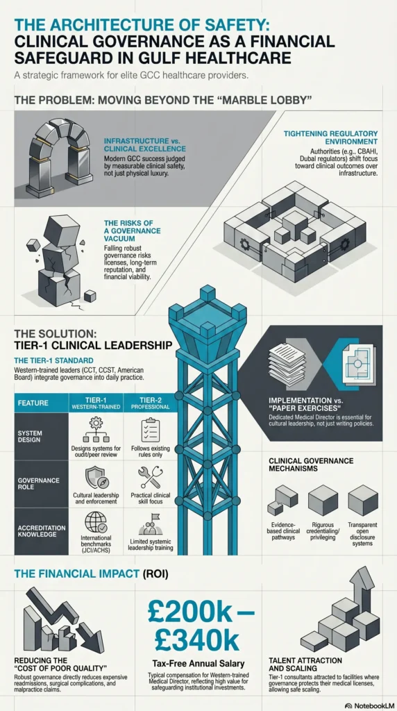 Beyond the Boardroom How Clinical Governance in Gulf Private Healthcare Protects the Bottom Line 1