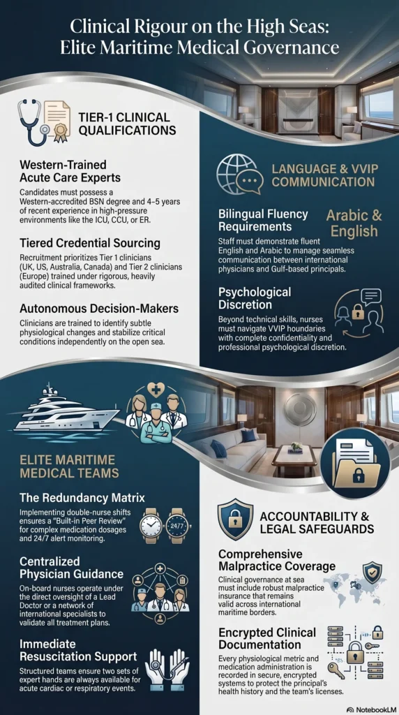 Clinical Rigour on the High Seas Navigating Acute Care and VVIP Protocols as a Private Yacht Nurse