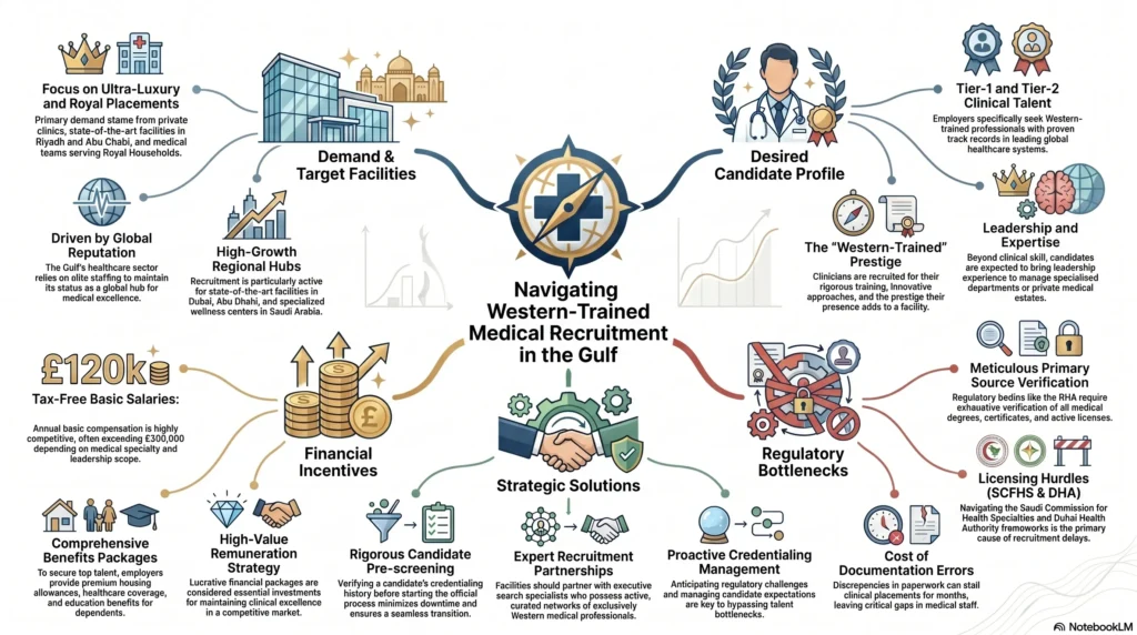 Gulf Medical Recruitment Strategic Map